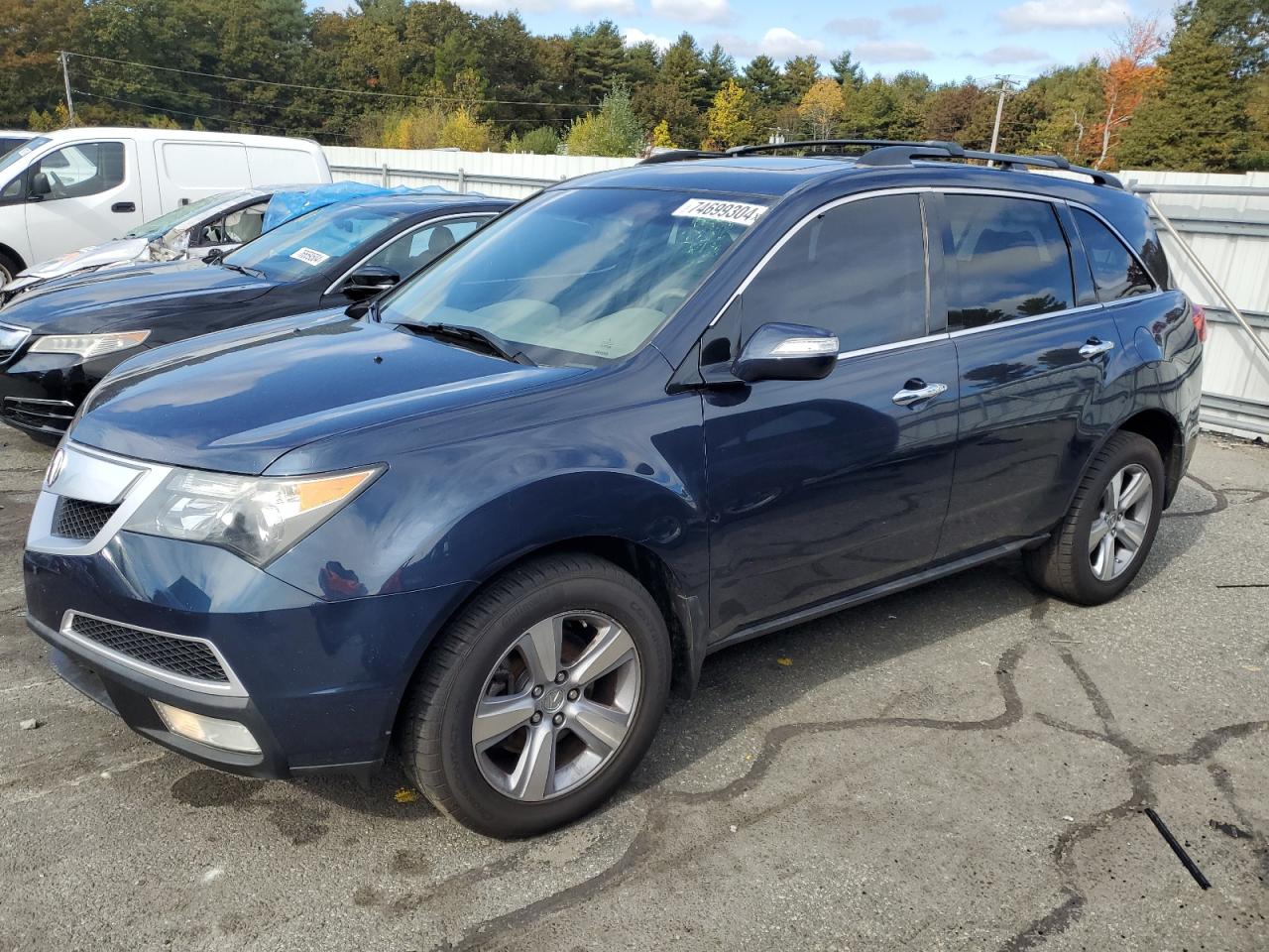 2012 Acura MDX VIN 2HNYD2H32CH546276