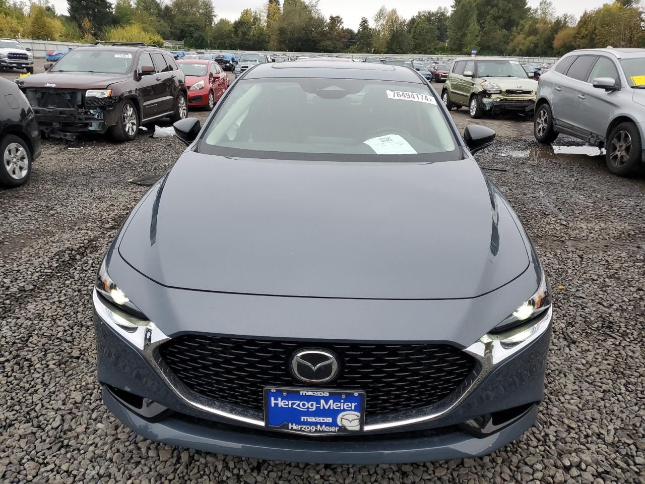 2024 Mazda 3 VIN 3MZBPBCM2RM420137 Copart auction photo, side damage thumbnail 5