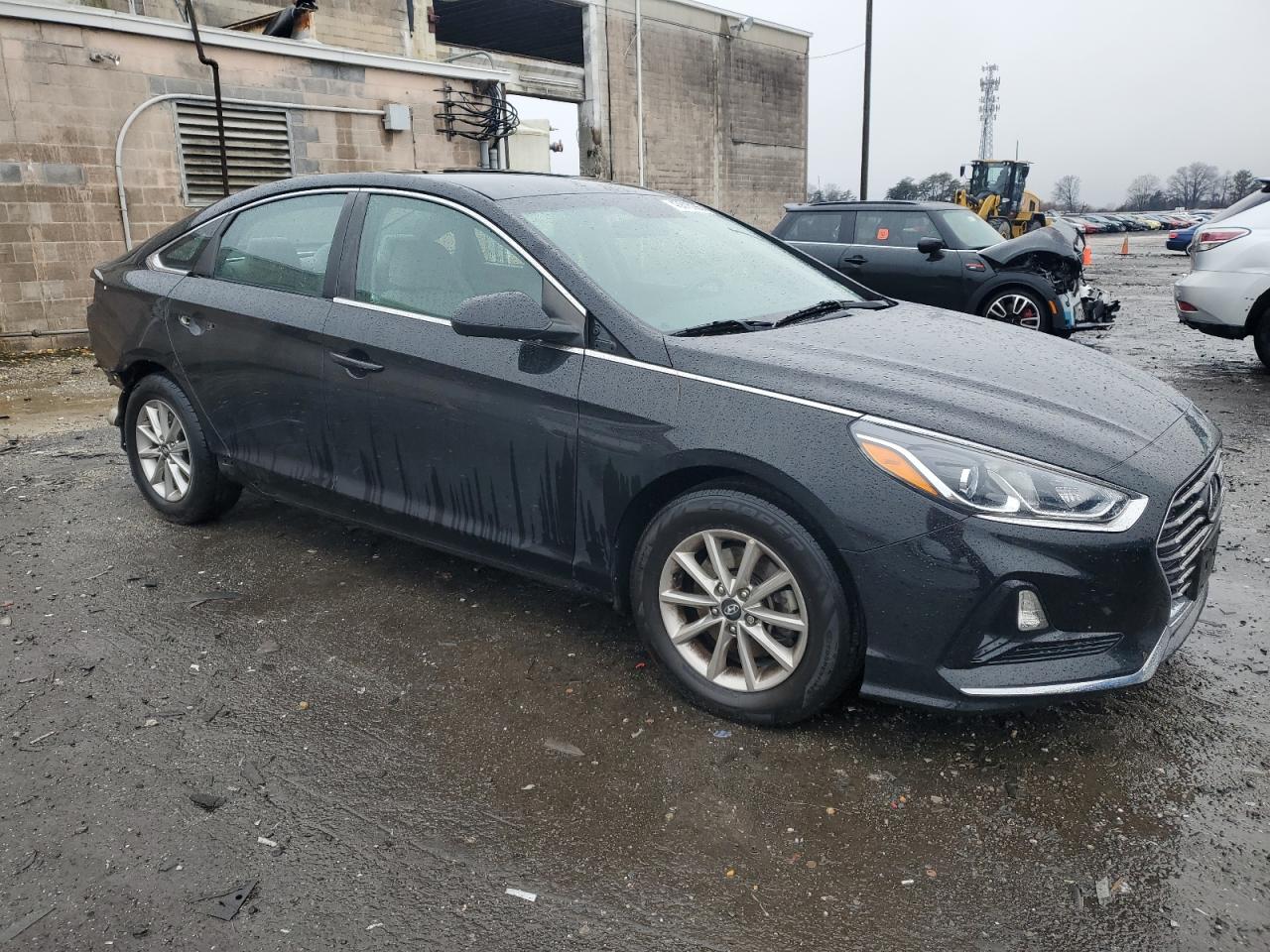 2019 Hyundai Sonata VIN 5NPE24AF3KH819603 Copart auction photo, rear end damage thumbnail 4
