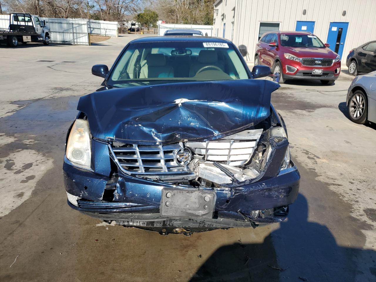2006 Cadillac DTS VIN 1G6KD57Y56U220535 Copart auction photo, front end / minor dent/scratches damage thumbnail 5