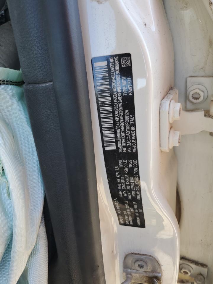 2016 Jeep Renegade VIN ZACCJADT0GPD06124 Copart auction photo, all over / mechanical damage thumbnail 15
