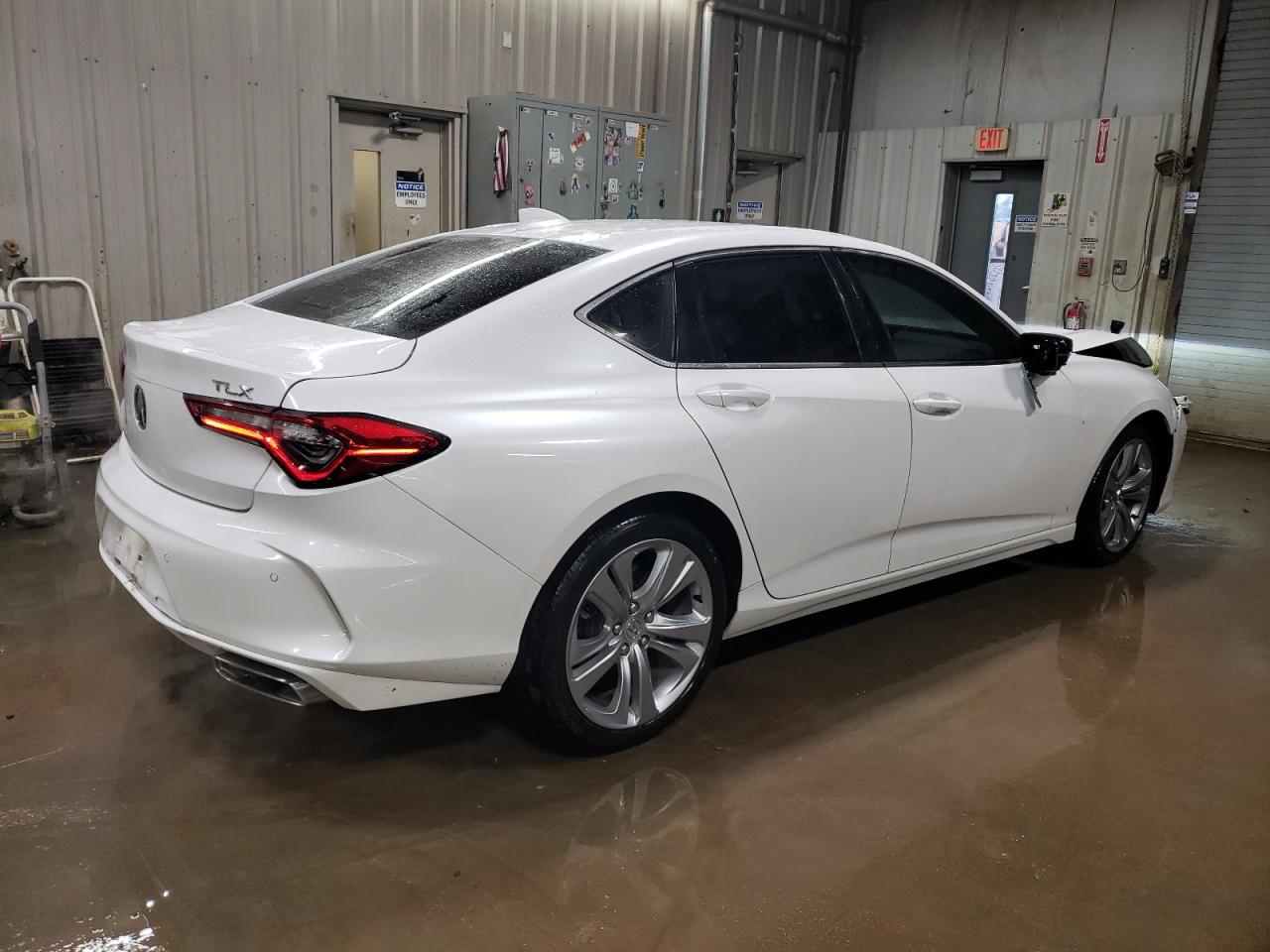 2021 Acura TLX VIN 19UUB5F41MA008113 Copart auction photo, front end damage thumbnail 3