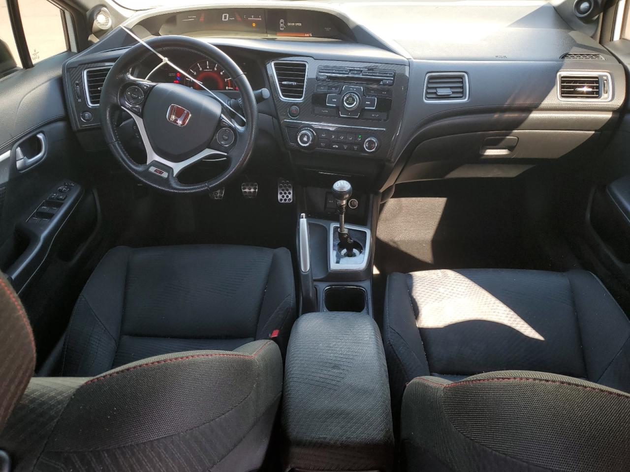 2013 Honda Civic VIN 2HGFB6E55DH704094 Copart auction photo, all over damage thumbnail 8