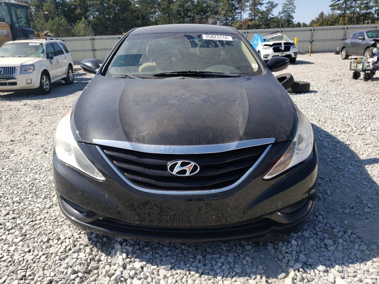 2012 Hyundai Sonata VIN 5NPEB4AC5CH453960 Copart auction photo, front end / side damage thumbnail 5