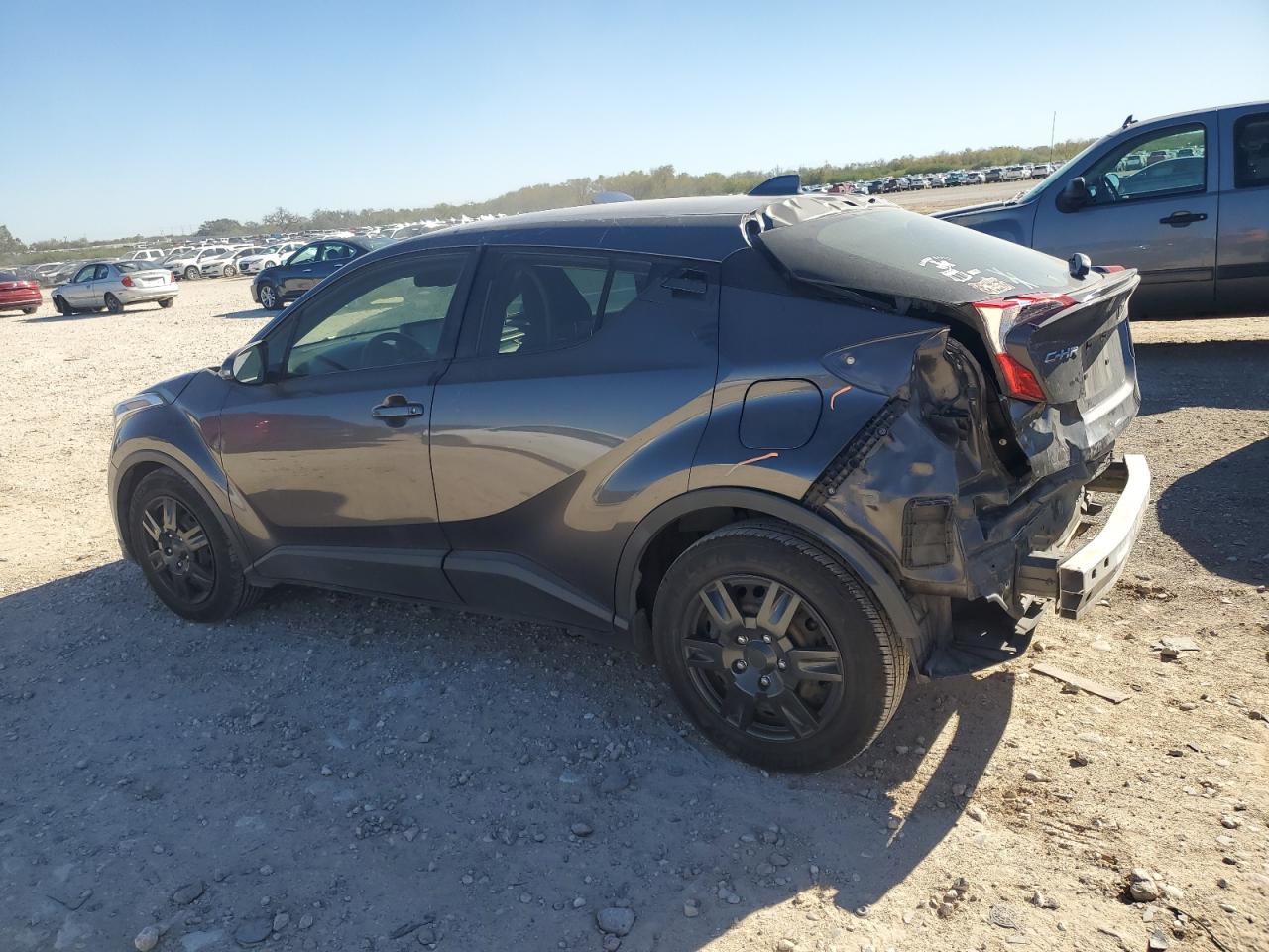 2019 Toyota C-HR VIN JTNKHMBX0K1041949 Copart auction photo, rear end damage thumbnail 2