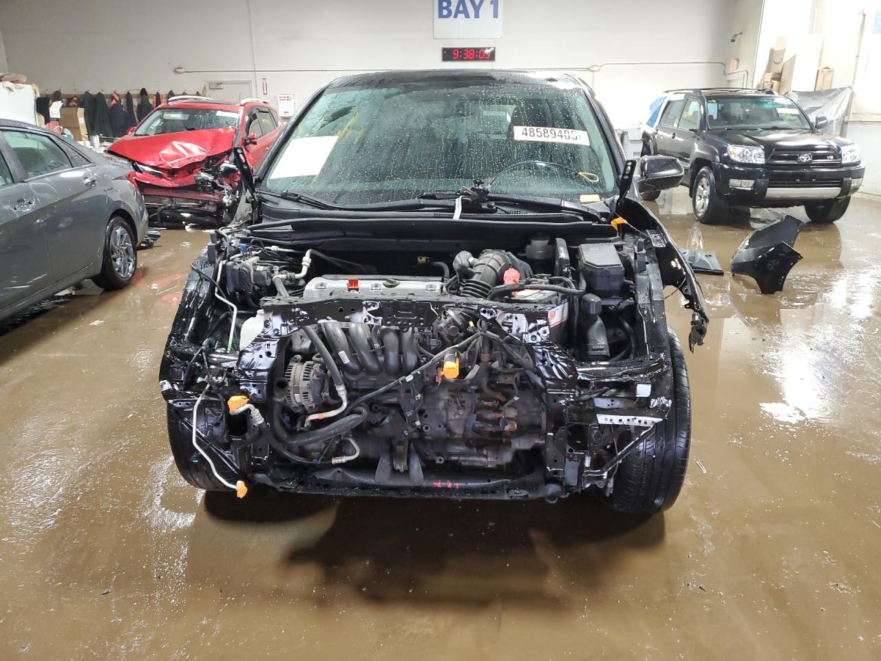 2013 Honda CR-V VIN 2HKRM4H55DH625182 Copart auction photo, front end damage thumbnail 5