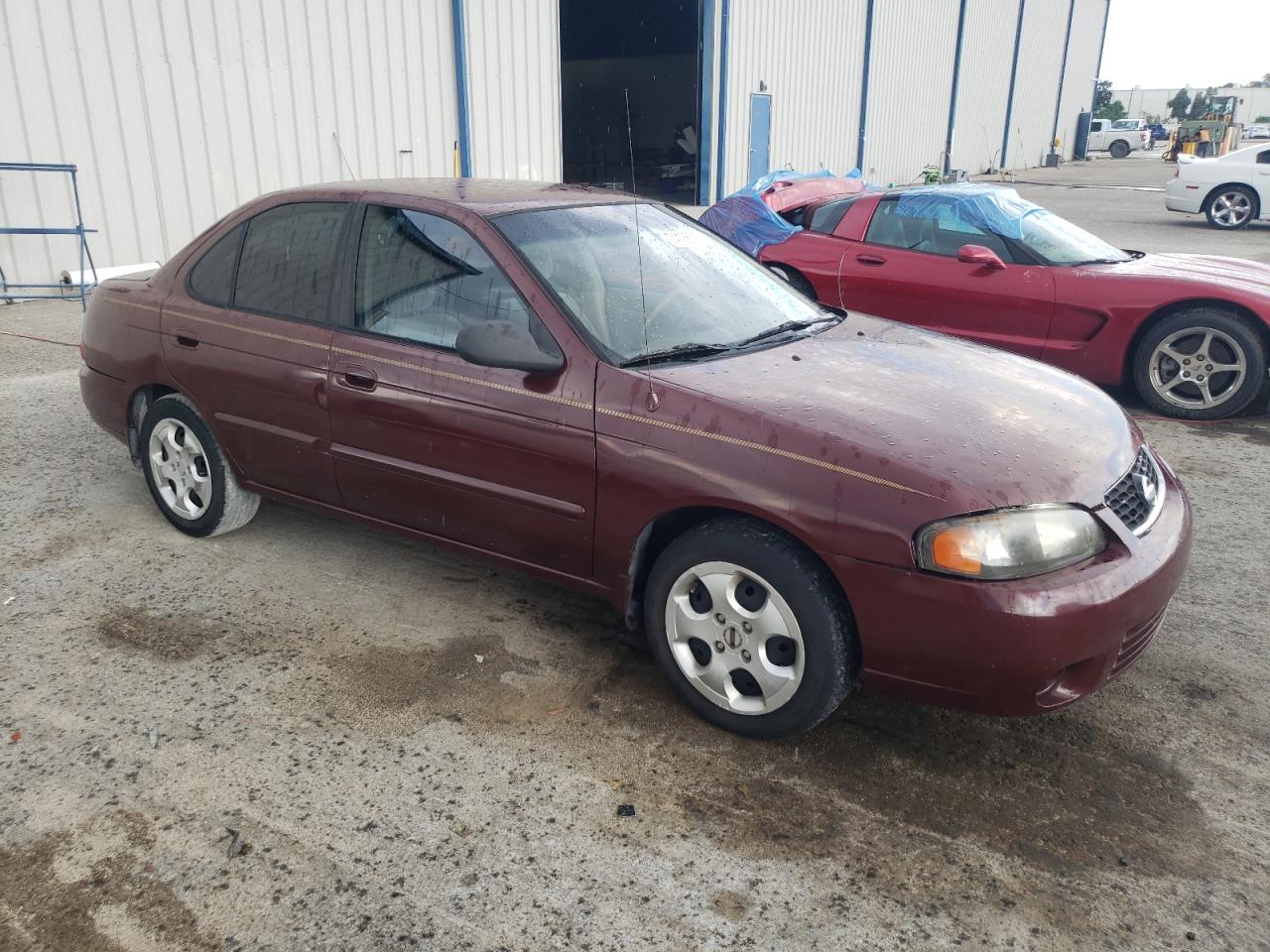 2003 Nissan Sentra VIN 3N1CB51D63L803931 Copart auction photo, minor dent/scratches damage thumbnail 4
