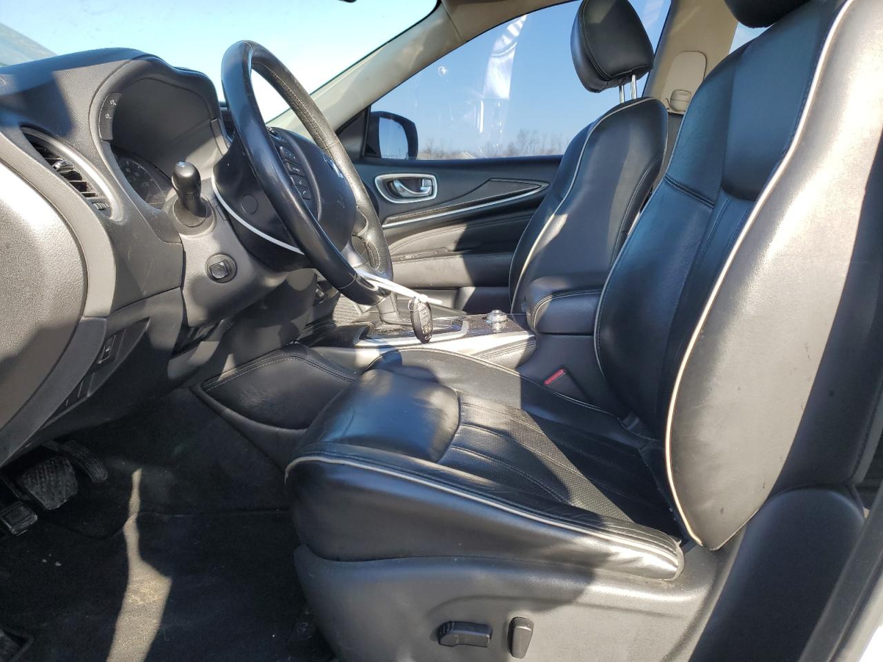 2018 Infiniti QX60 VIN 5N1DL0MM1JC532813 Copart auction photo, front end / side damage thumbnail 7