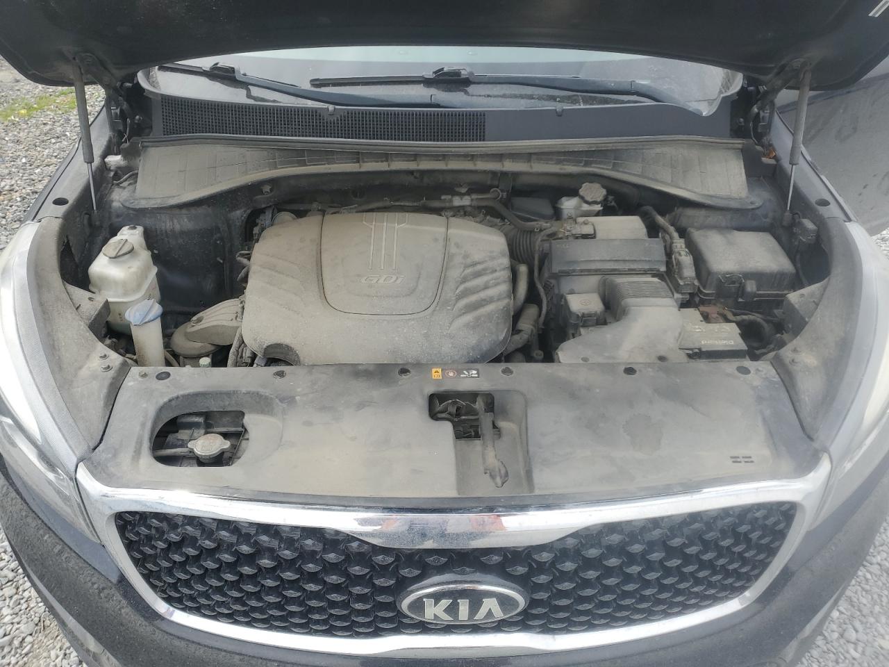 2016 KIA Sorento VIN 5XYPHDA51GG025969 Copart auction photo, front end / rear end damage thumbnail 12