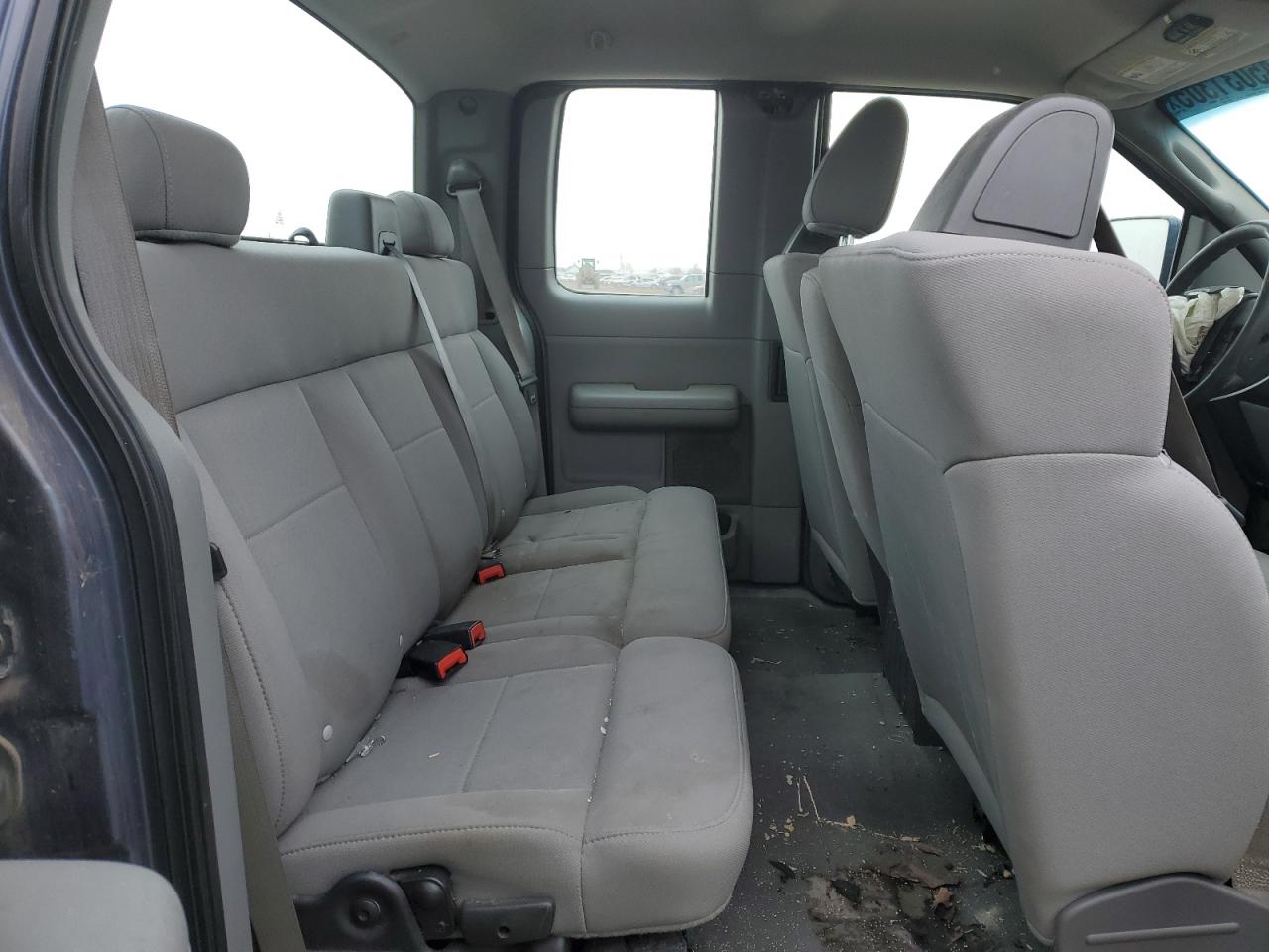 2006 Ford F-150 VIN 1FTRX14W76NB40887 Copart auction photo, front end / side damage thumbnail 10