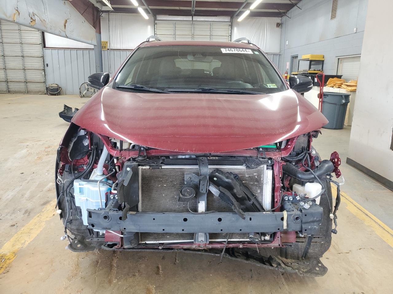 2018 Toyota RAV 4 VIN JTMJFREV9JD235938 Copart auction photo, water/flood / front end damage thumbnail 5