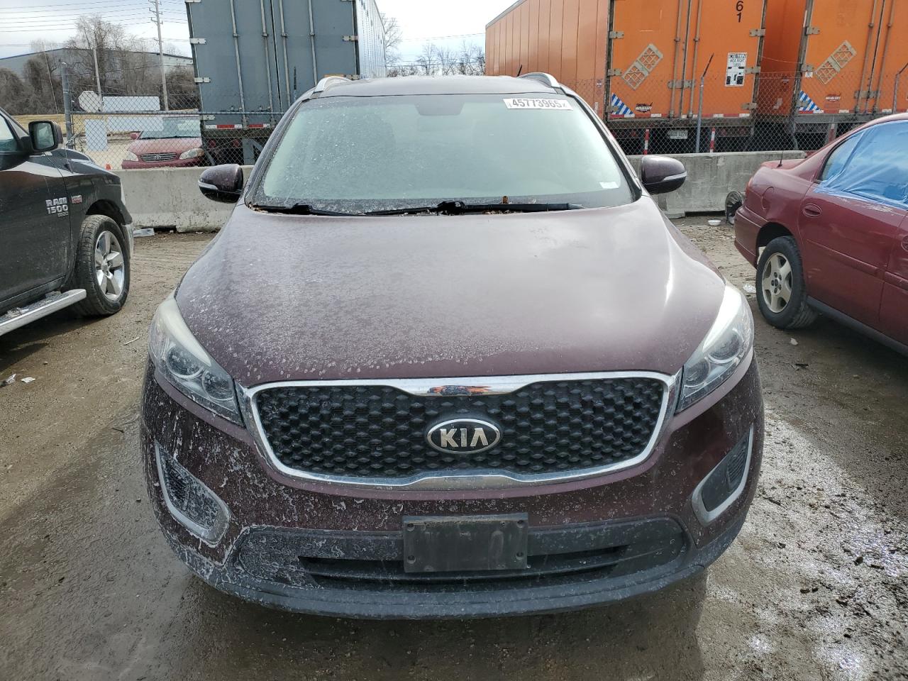 2018 KIA Sorento VIN 5XYPG4A39JG345727 Copart auction photo, mechanical damage thumbnail 5