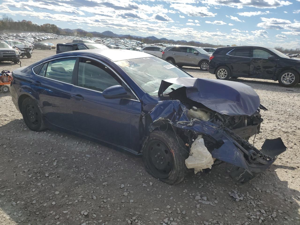 2009 Mazda 6 VIN 1YVHP81A895M24508 Copart auction photo, front end damage thumbnail 4