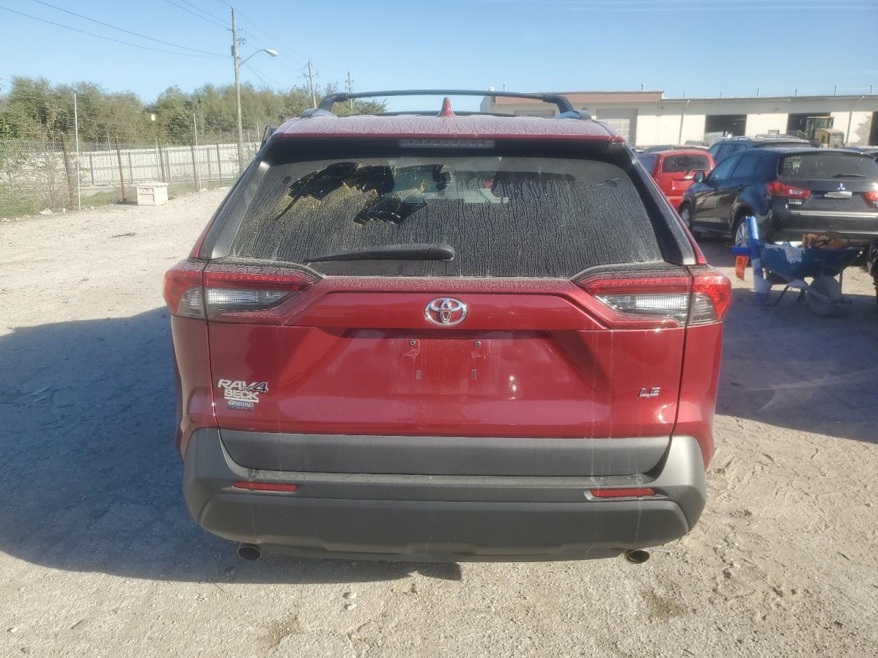 2020 Toyota RAV 4 VIN 2T3H1RFV0LW071786 Copart auction photo, front end / side damage thumbnail 6