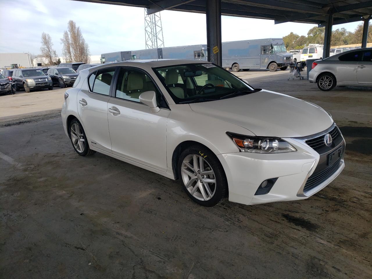 2017 Lexus CT VIN JTHKD5BH2H2290608 Copart auction photo, side damage thumbnail 4