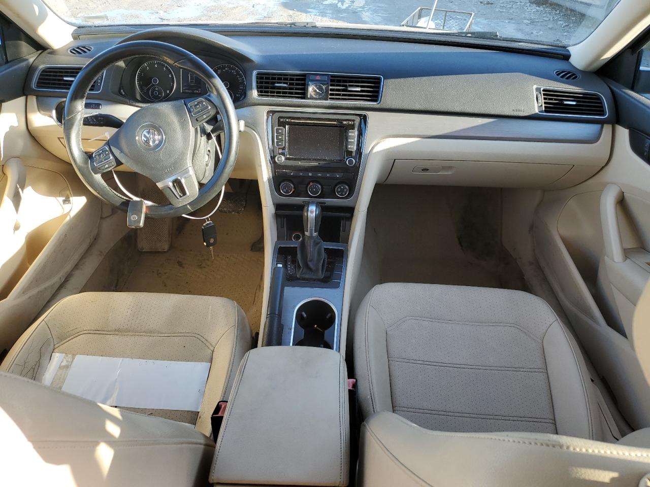 2014 Volkswagen Passat VIN 1VWBT7A30EC092649 Copart auction photo, mechanical damage thumbnail 8