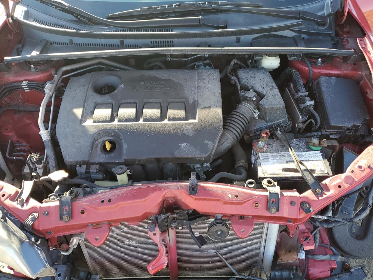 2015 Toyota Corolla VIN 2T1BURHE6FC366447 Copart auction photo, front end damage thumbnail 11