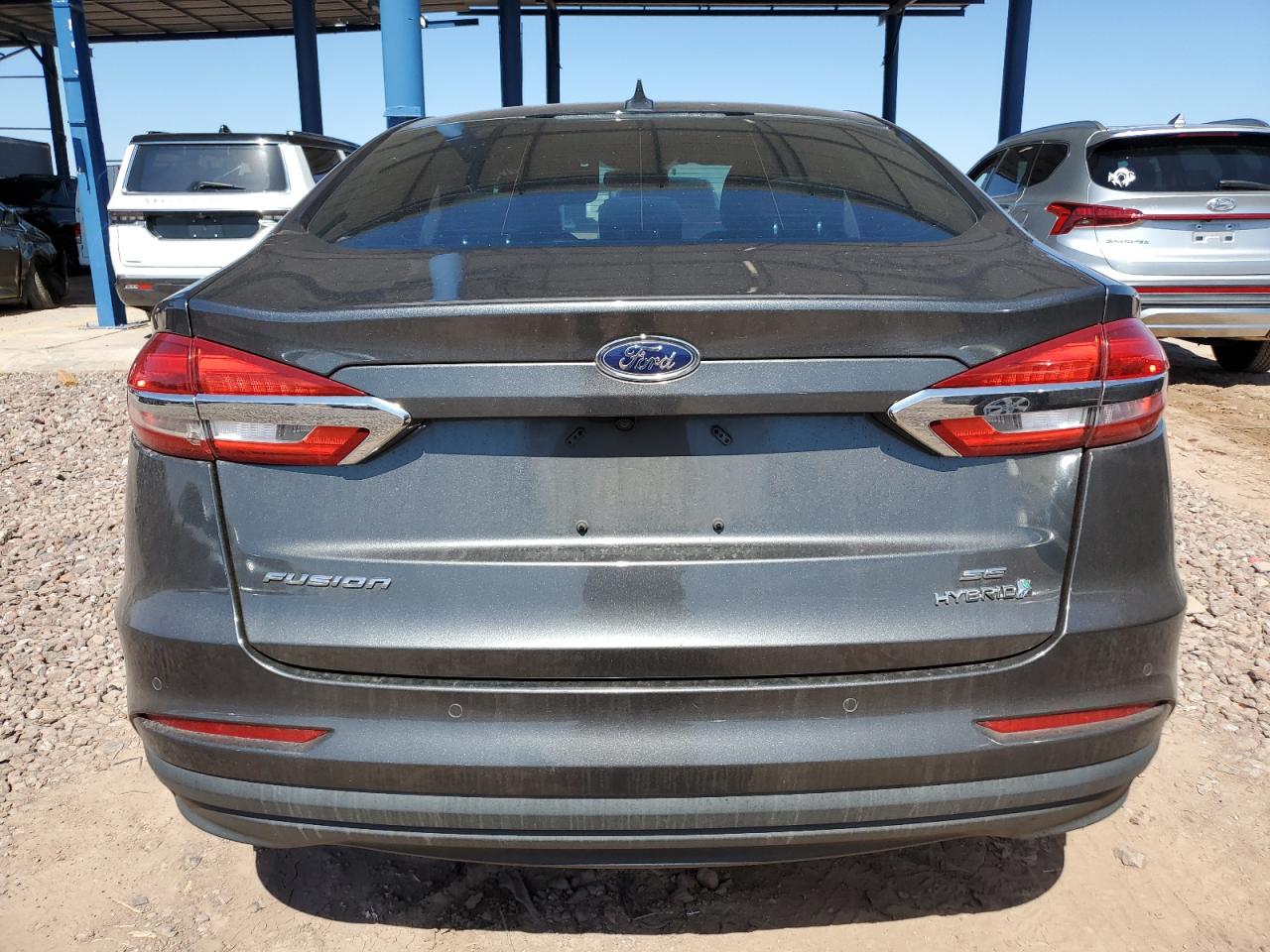 2019 Ford Fusion VIN 3FA6P0LU2KR106477 Copart auction photo, mechanical damage thumbnail 6
