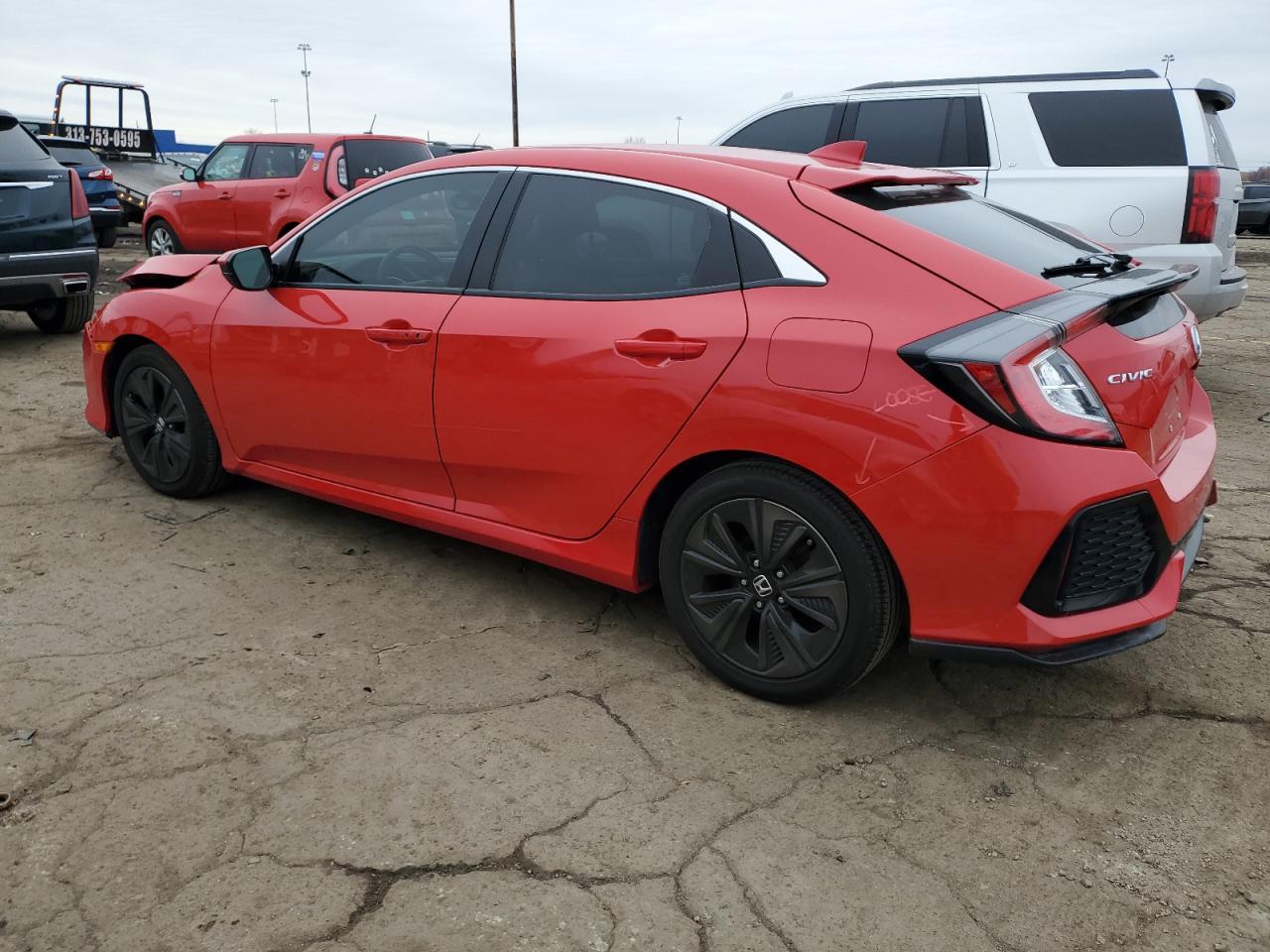 2019 Honda Civic VIN SHHFK7H65KU226236 Copart auction photo, front end / undercarriage damage thumbnail 2