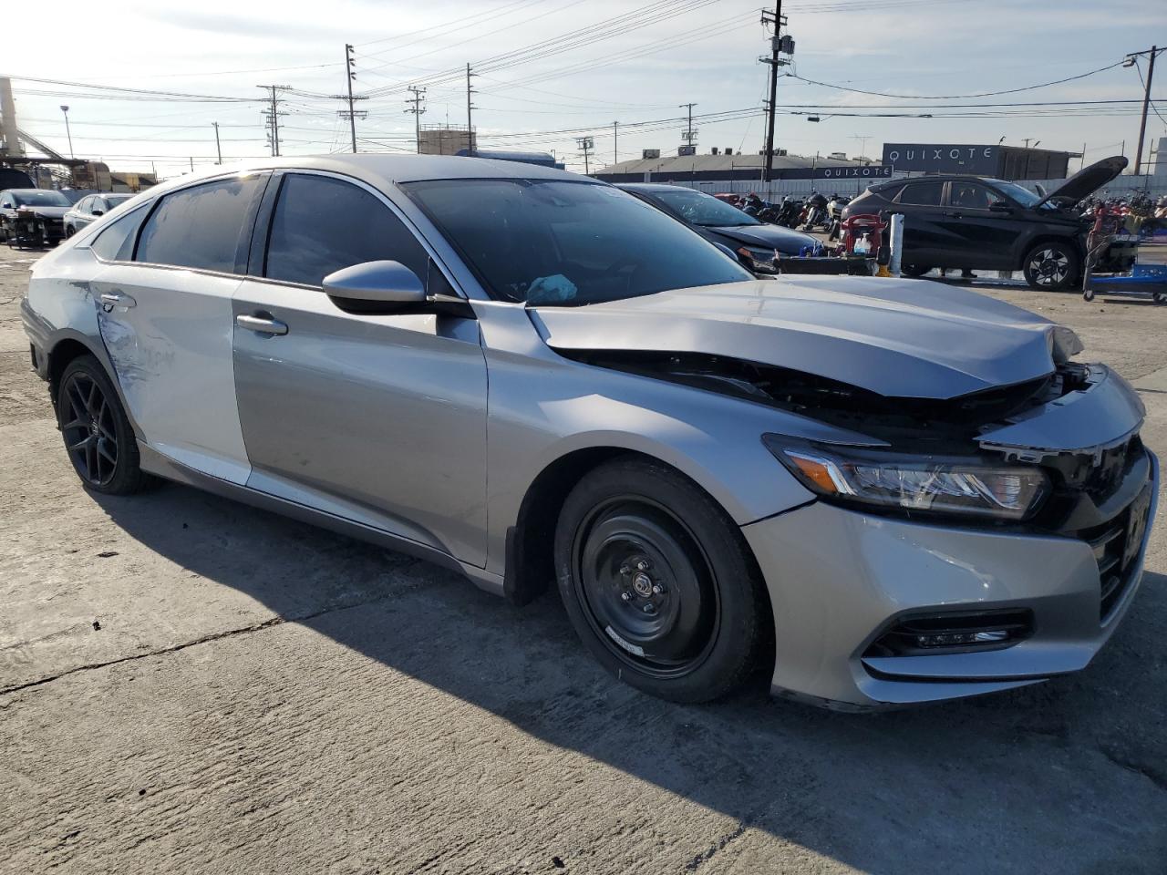 2020 Honda Accord VIN 1HGCV1F38LA107609 Copart auction photo, all over damage thumbnail 4