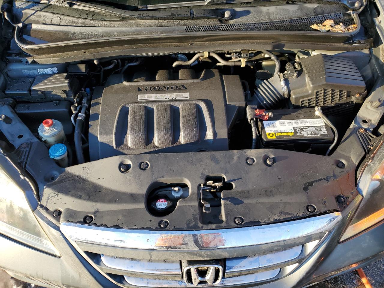 2007 Honda Odyssey VIN 5FNRL38627B417558 Copart auction photo, side damage thumbnail 12