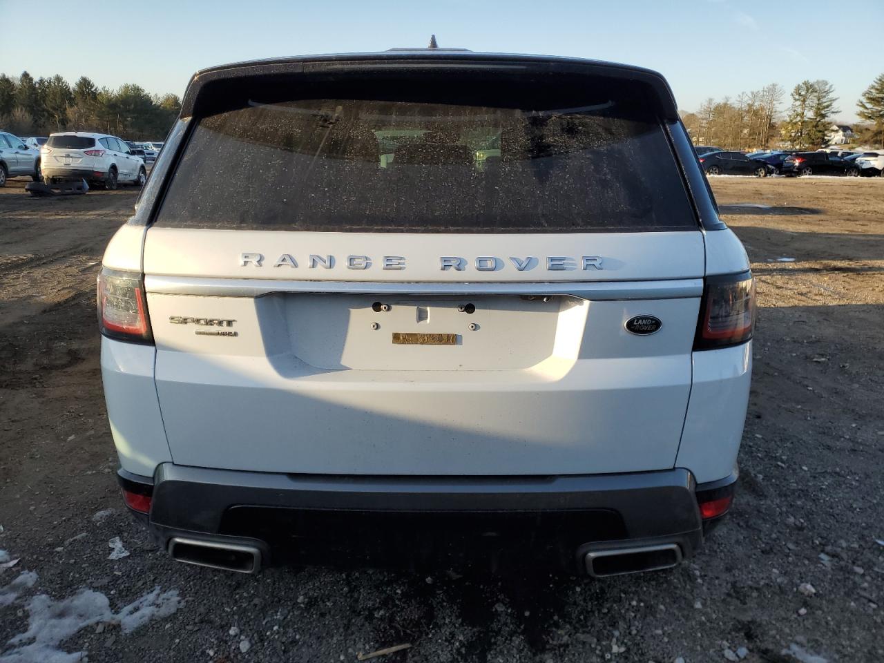 2019 Land Rover Range Rover VIN SALWR2RU1KA865101 Copart auction photo, front end / side damage thumbnail 6