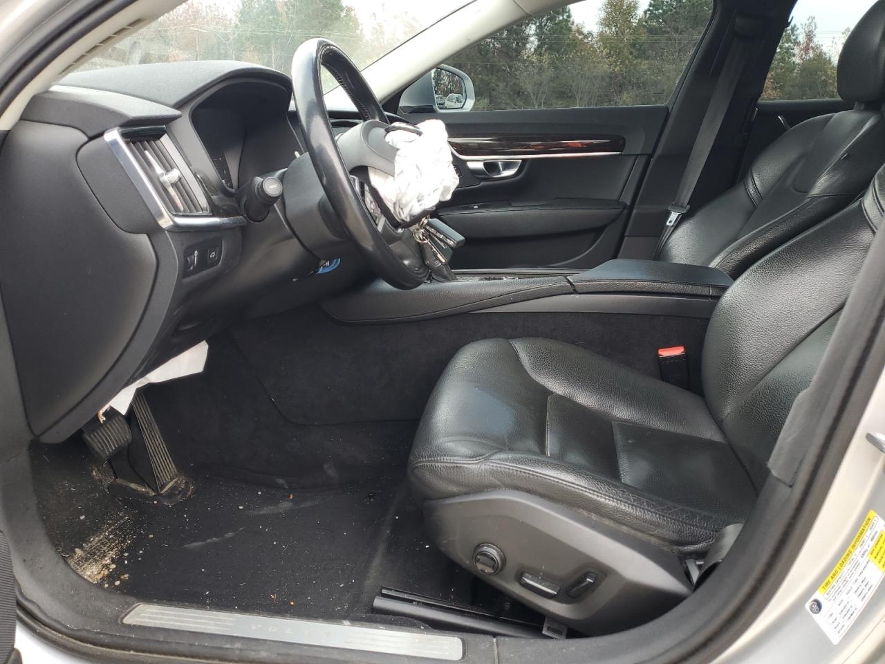2018 Volvo S90 VIN LVY982MK4JP024892 Copart auction photo, front end / minor dent/scratches damage thumbnail 7