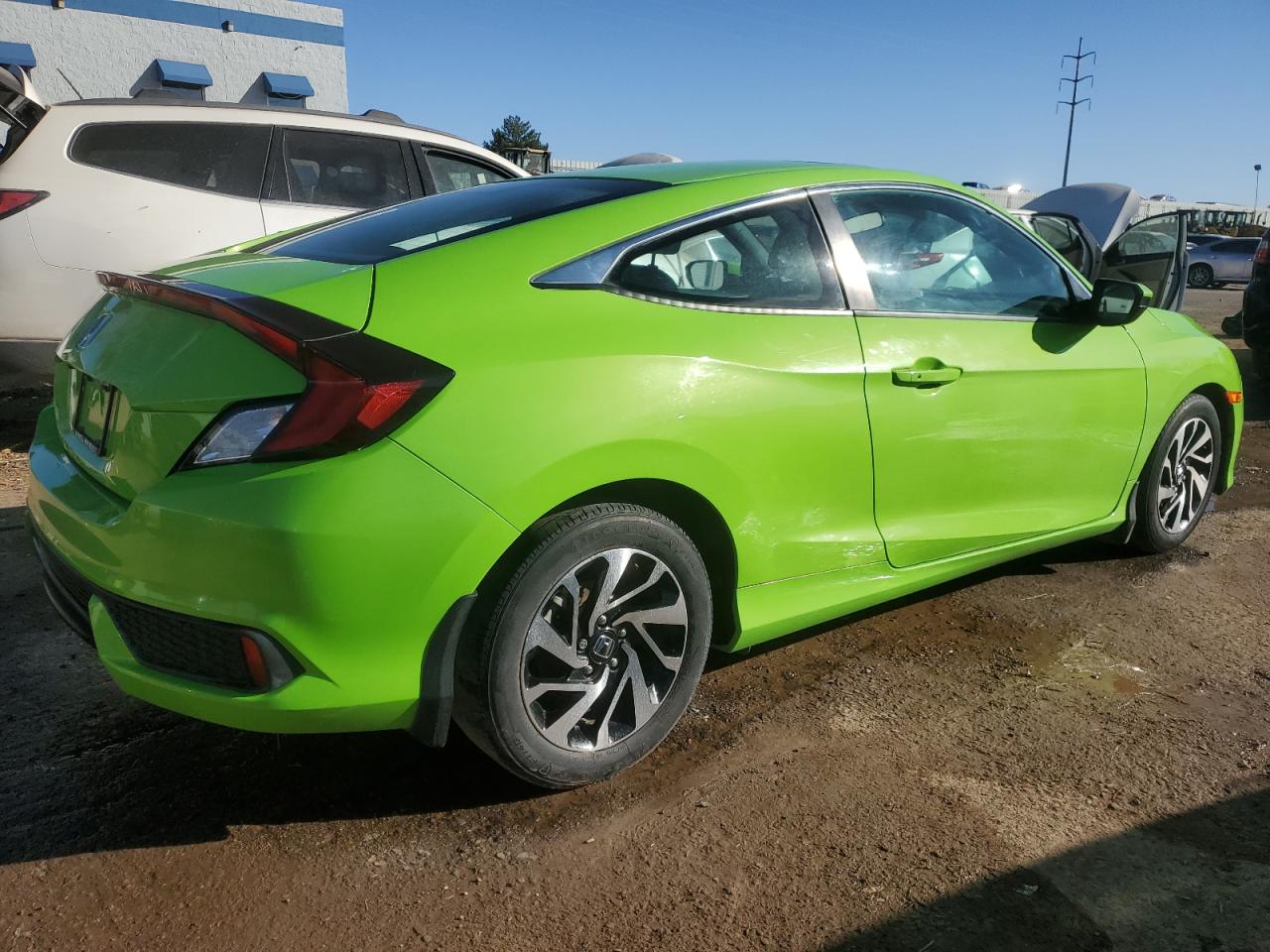 2016 Honda Civic VIN 2HGFC4B00GH310548 Copart auction photo, water/flood damage thumbnail 3