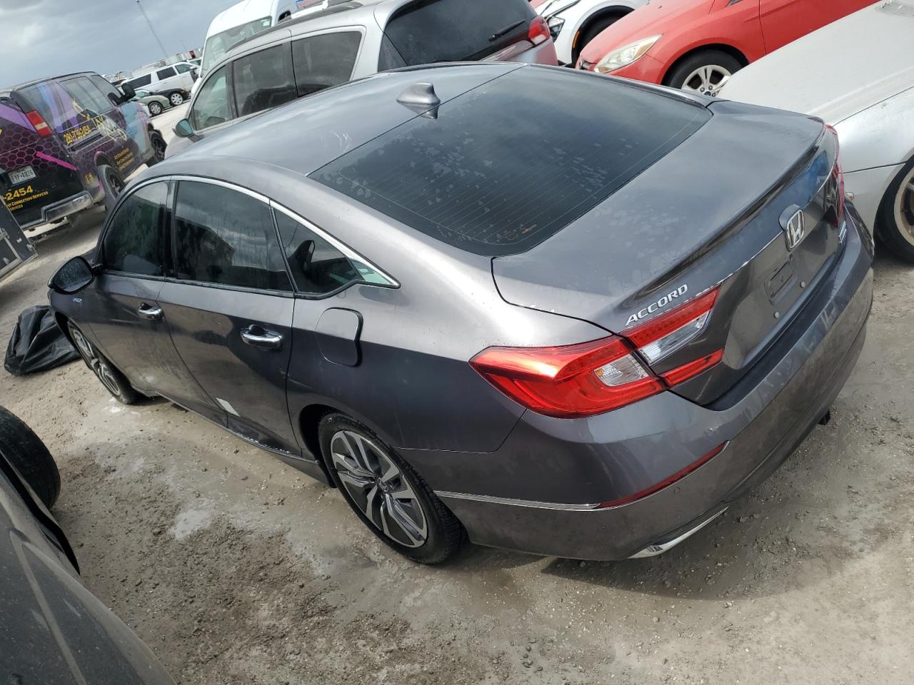 2018 Honda Accord VIN 1HGCV3F9XJA015737 Copart auction photo, water/flood damage thumbnail 2