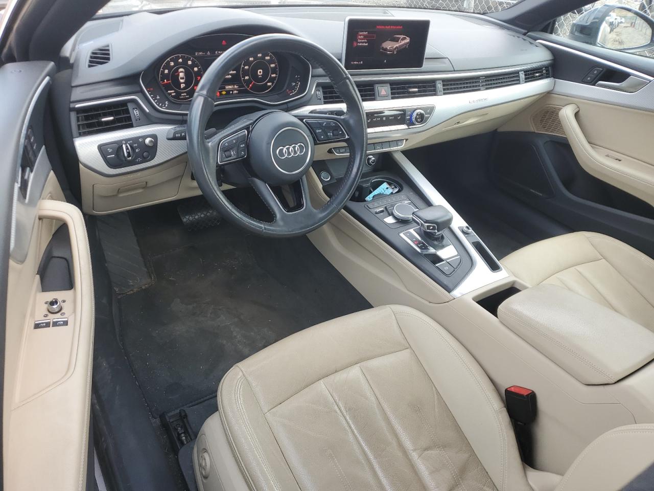 2018 Audi A5 VIN WAURNAF59JA005157 Copart auction photo, undercarriage / minor dent/scratches damage thumbnail 8