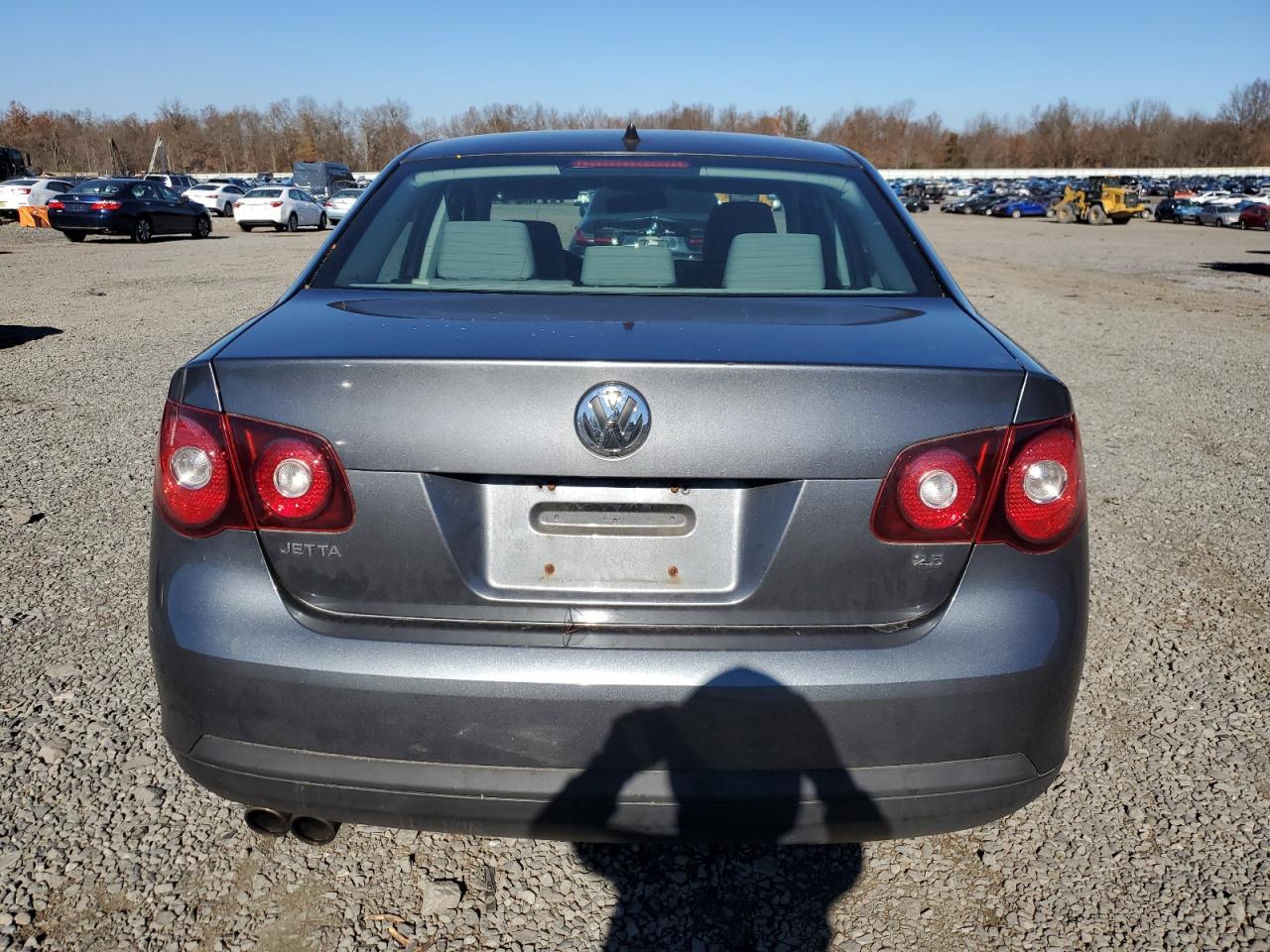 2008 Volkswagen Jetta VIN 3VWJZ71K68M195806 Copart auction photo, front end damage thumbnail 6