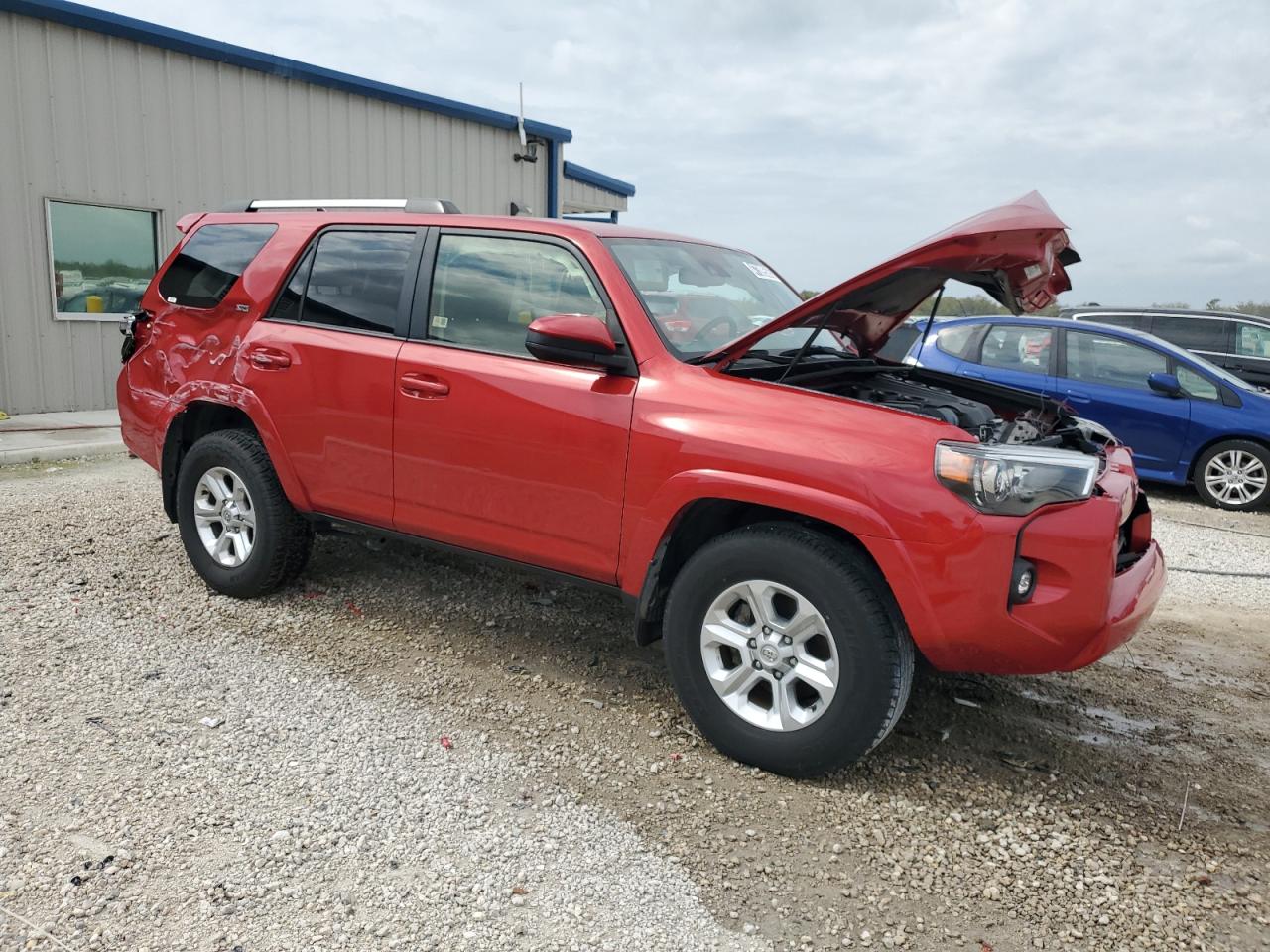 2023 Toyota 4Runner VIN JTEEU5JR2P5290268 Copart auction photo, all over damage thumbnail 4
