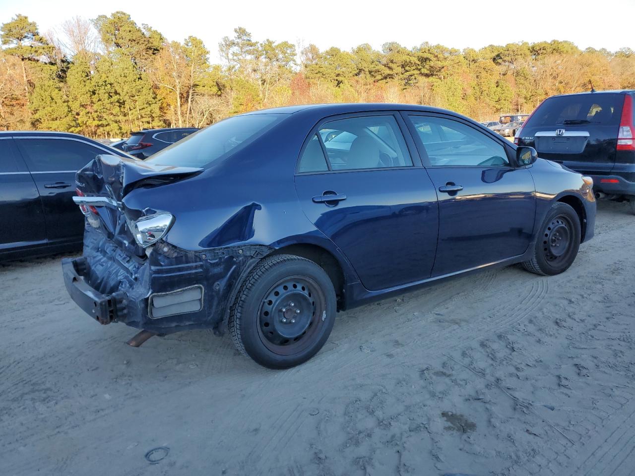 2012 Toyota Corolla VIN 2T1BU4EE5CC889137 Copart auction photo, rear end damage thumbnail 3