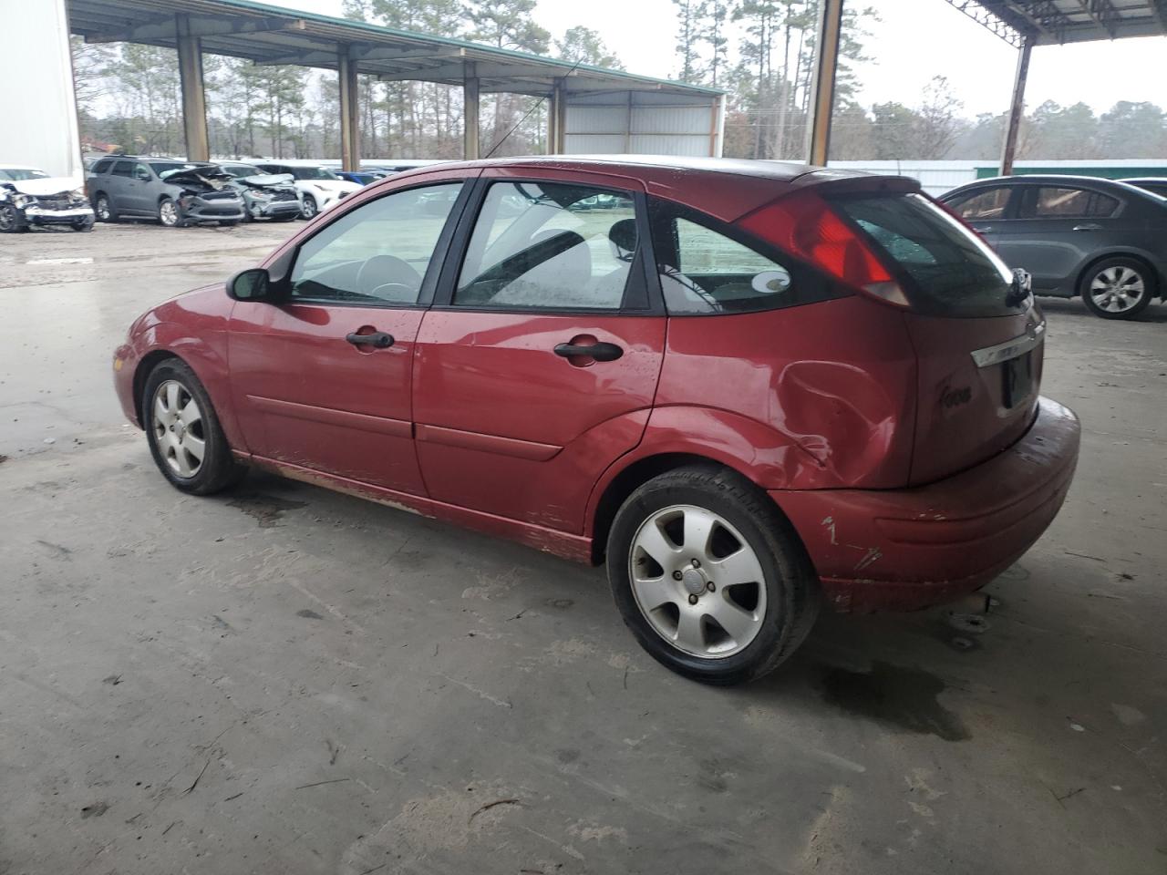 2002 Ford Focus VIN 3FAFP37322R233071 Copart auction photo, front end damage thumbnail 2
