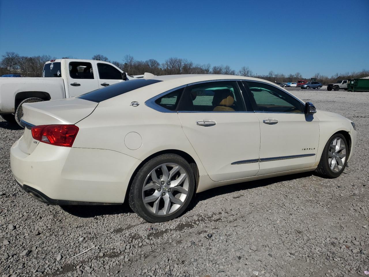 2014 Chevrolet Impala VIN 2G1155S35E9156437 Copart auction photo, all over / undercarriage damage thumbnail 3