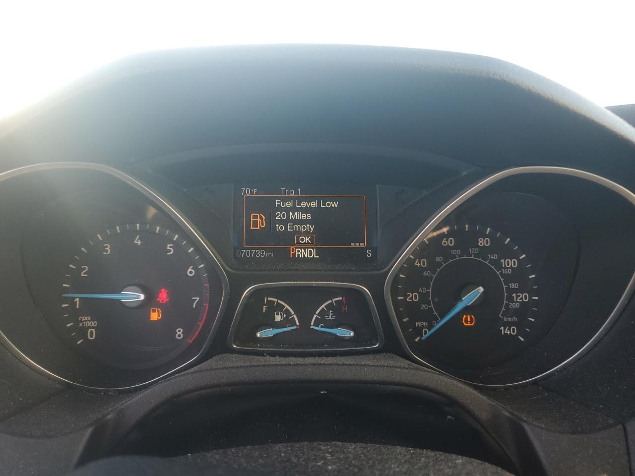 2018 Ford Focus VIN 1FADP3F21JL288026 Copart auction photo, front end damage thumbnail 9