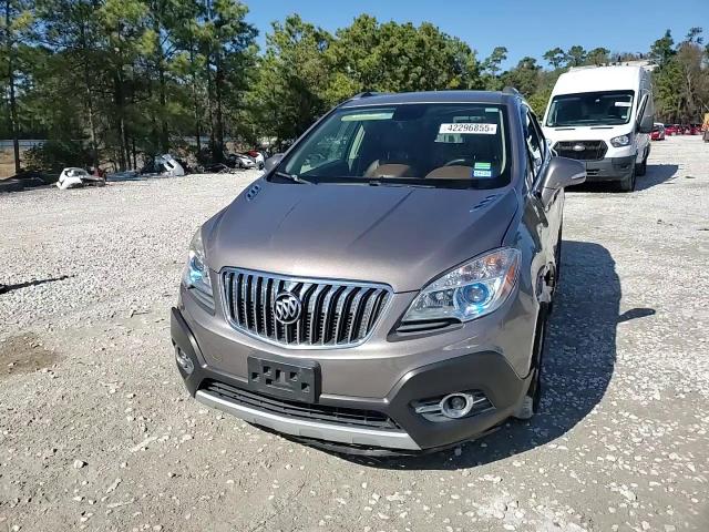 2014 Buick Encore VIN KL4CJCSB1EB543308 Copart auction photo, front end / side damage thumbnail 15