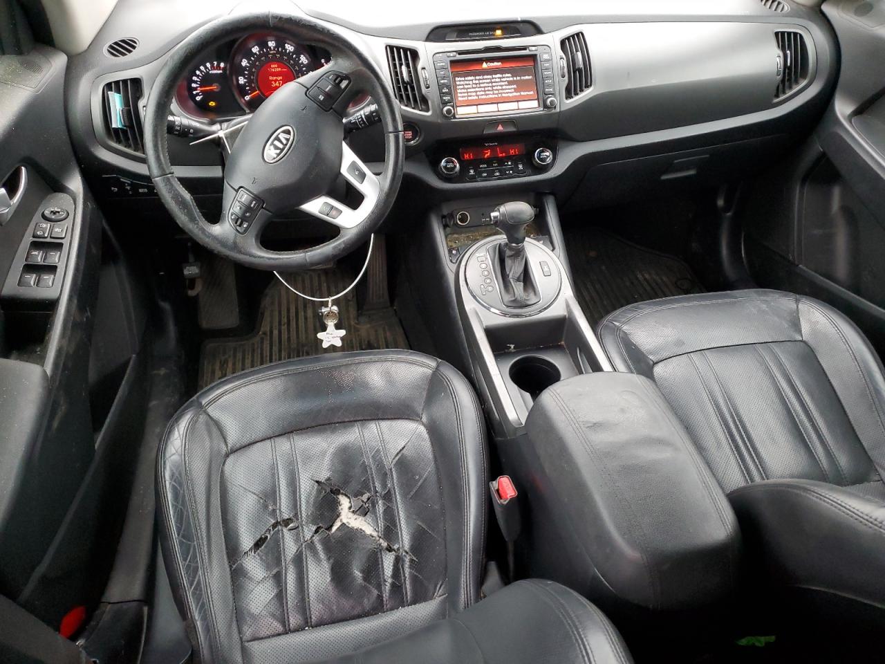 2012 KIA Sportage VIN KNDPCCA69C7170928 Copart auction photo, all over damage thumbnail 8