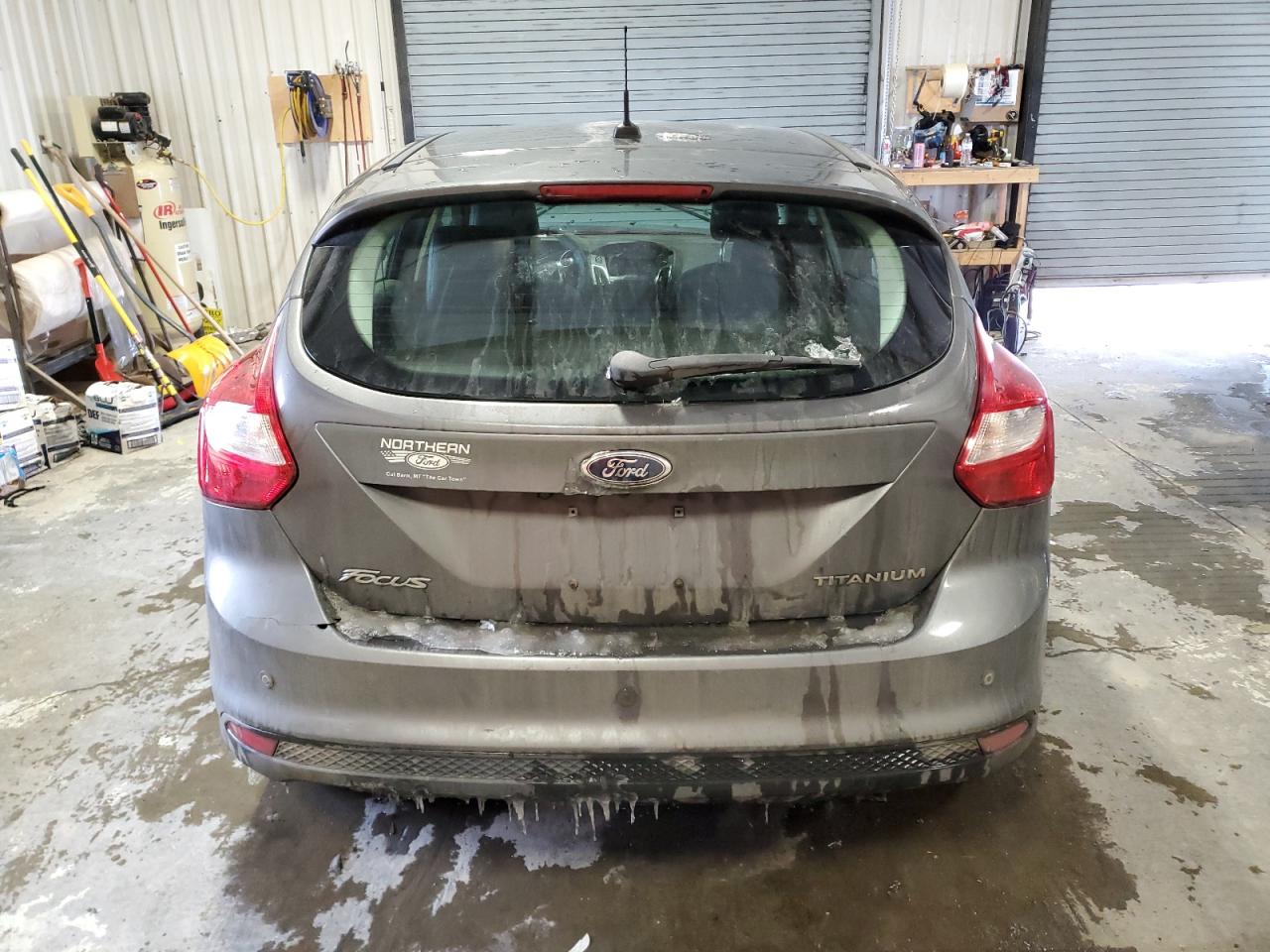2012 Ford Focus VIN 1FAHP3N24CL222852 Copart auction photo, front end damage thumbnail 6