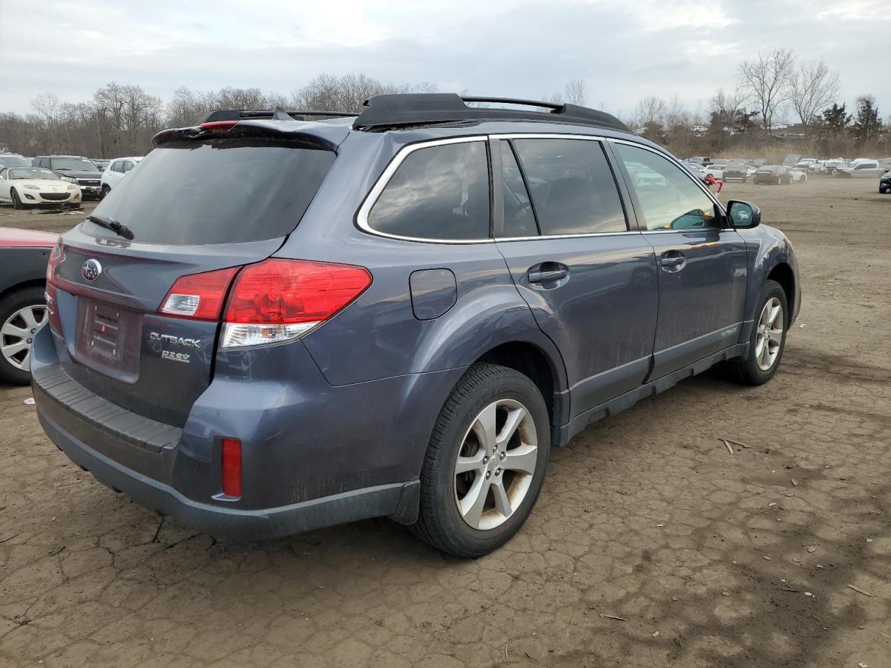 2014 Subaru Outback VIN 4S4BRBLC8E3247803 Copart auction photo, undercarriage damage thumbnail 3