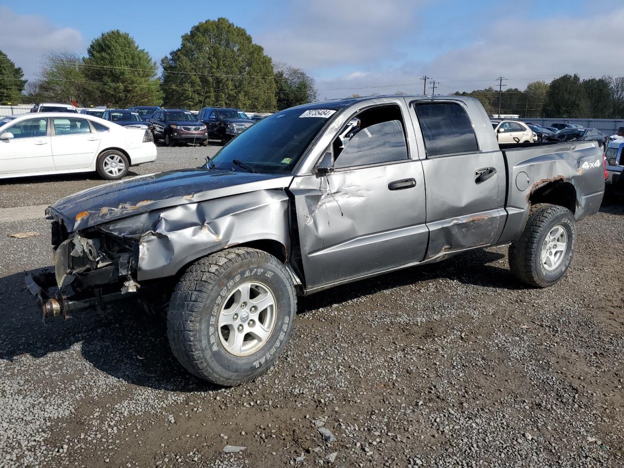 2006 Dodge Dakota VIN 1D7HW48N56S707932