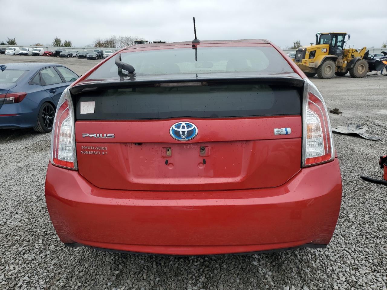 2014 Toyota Prius VIN JTDKN3DU3E1763317 Copart auction photo, mechanical damage thumbnail 6