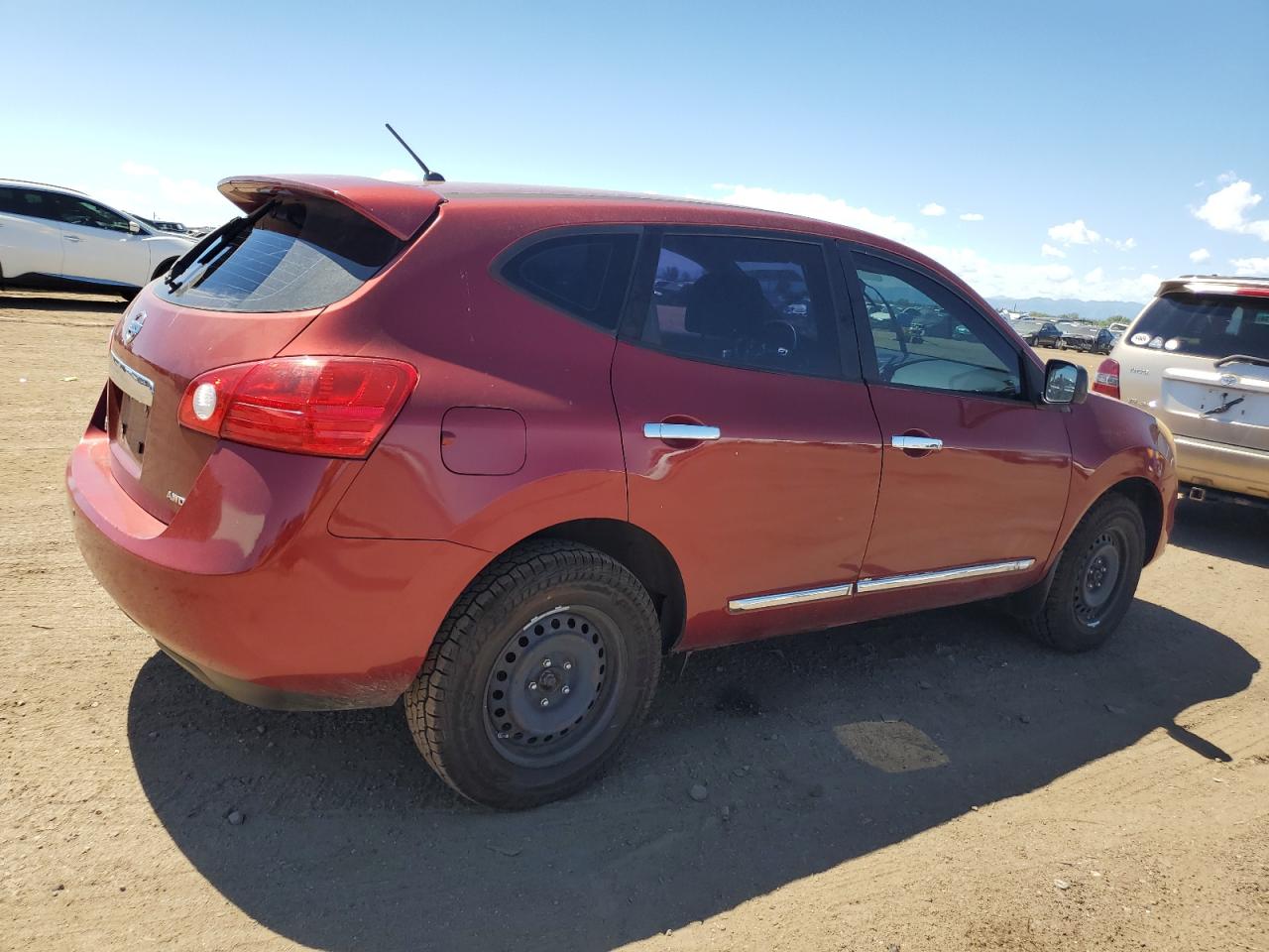 2013 Nissan Rogue VIN JN8AS5MV8DW640790 Copart auction photo, water/flood damage thumbnail 3