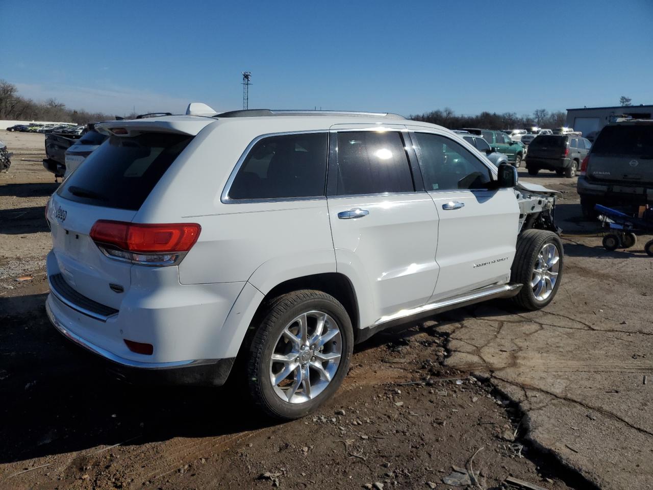 2014 Jeep Grand Cherokee VIN 1C4RJFJT8EC106265 Copart auction photo, front end / minor dent/scratches damage thumbnail 3
