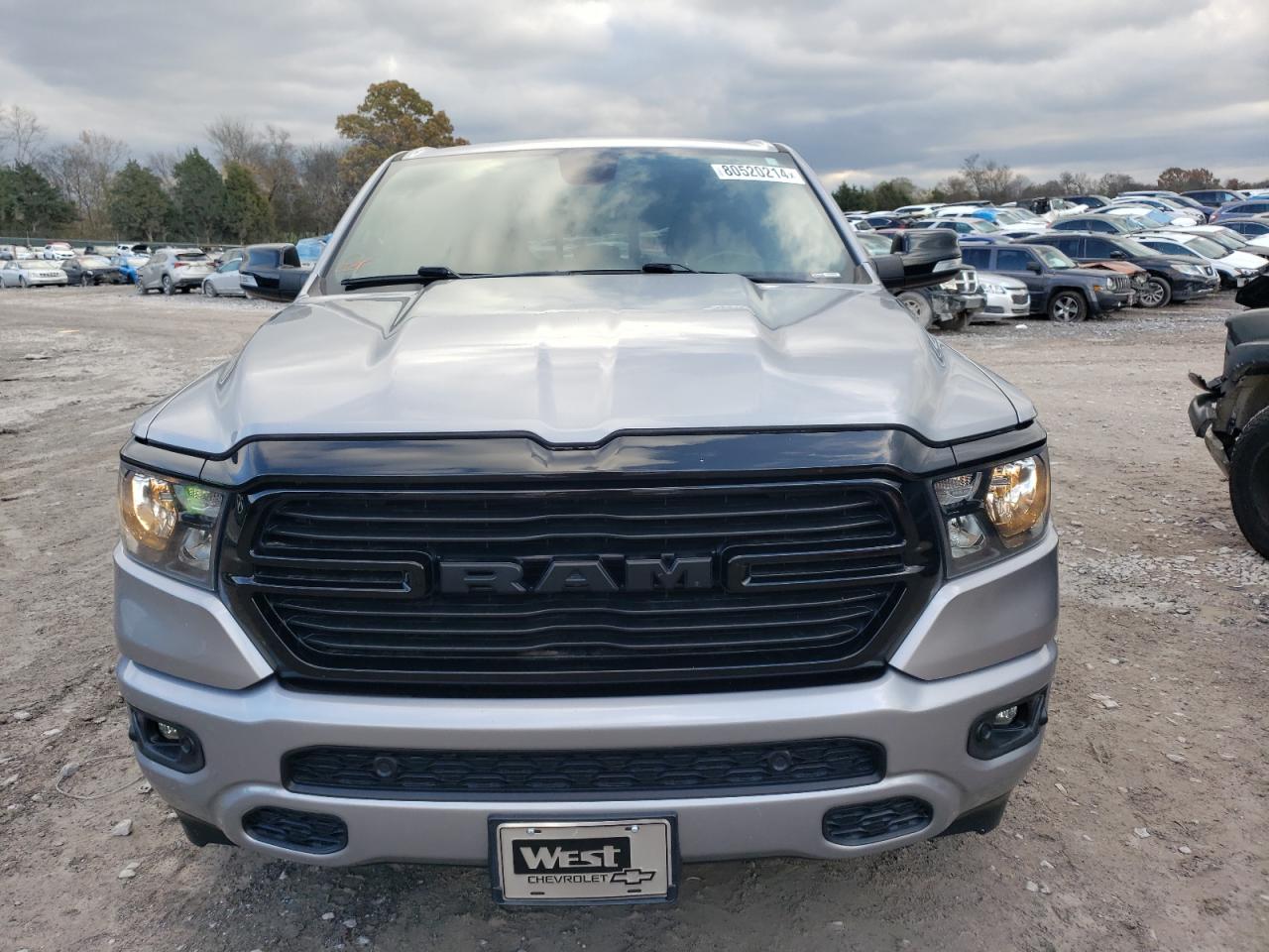 2021 RAM 1500 VIN 1C6SRFFT7MN573481 Copart auction photo, side damage thumbnail 5