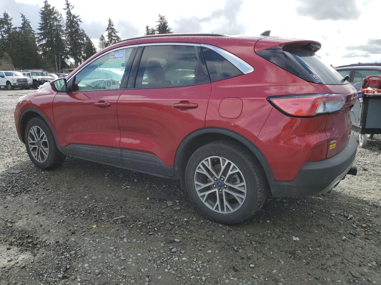 2021 Ford Escape VIN 1FMCU9H9XMUA36118 Copart auction photo, front end damage thumbnail 2