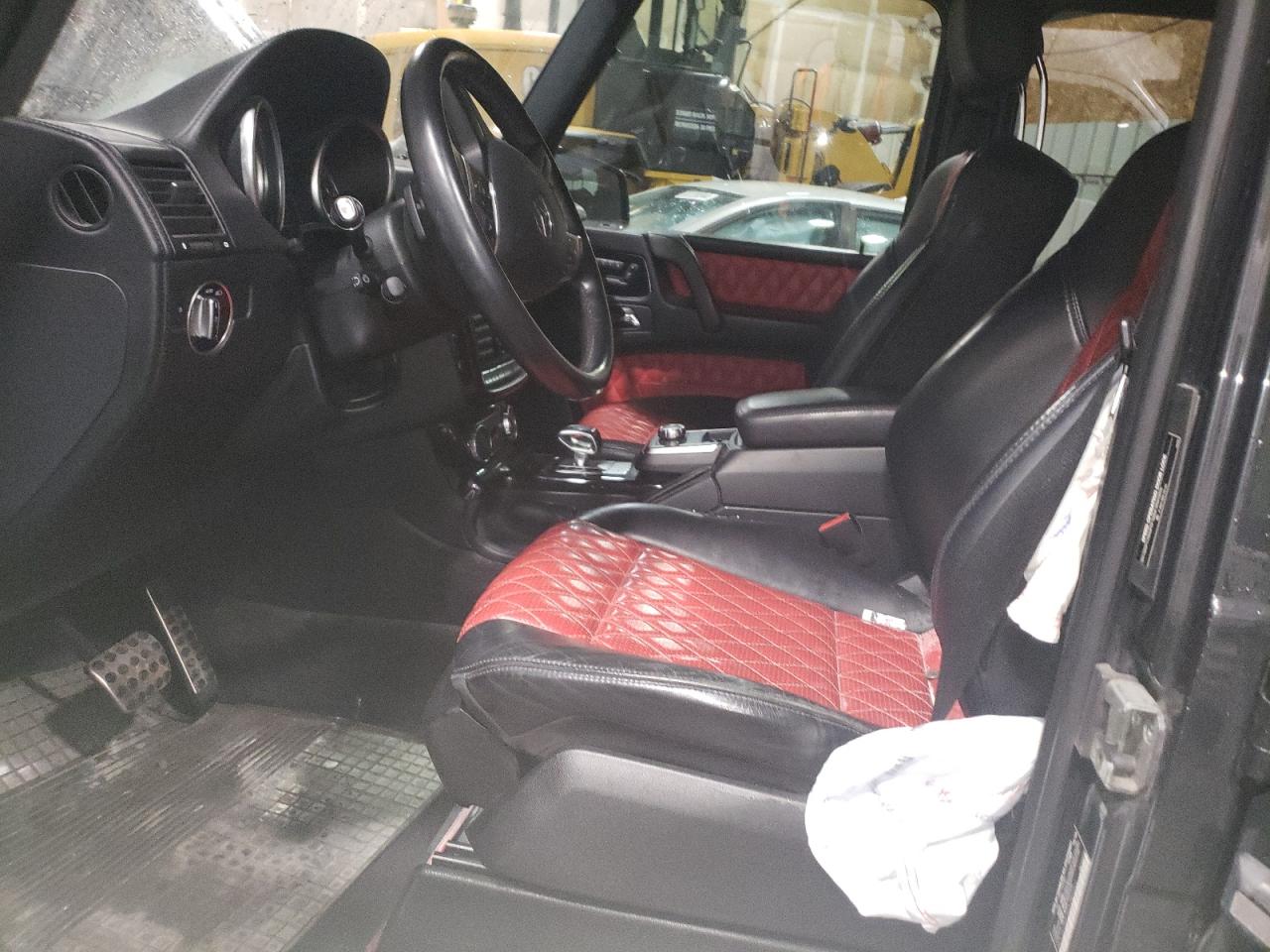 2016 Mercedes-Benz G-klasse VIN WDCYC7DF3GX246022 Copart auction photo, burn damage thumbnail 7