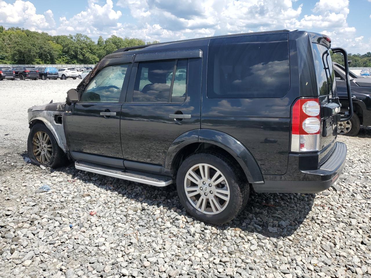 2010 Land Rover LR4 VIN SALAG2D48AA546106 Copart auction photo, burn - engine damage thumbnail 2