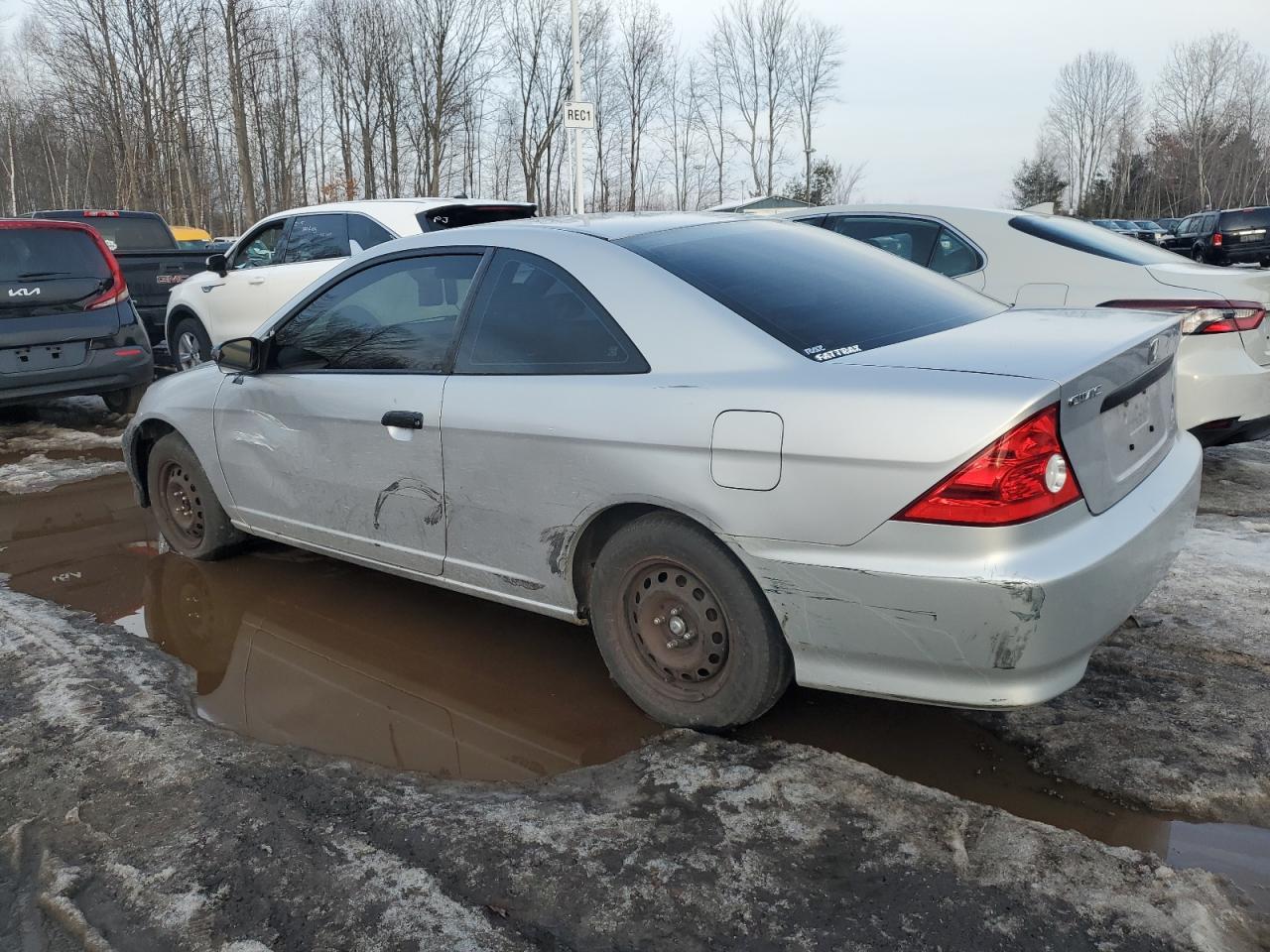 2005 Honda Civic VIN 1HGEM211X5L076894 Copart auction photo, side / mechanical damage thumbnail 2