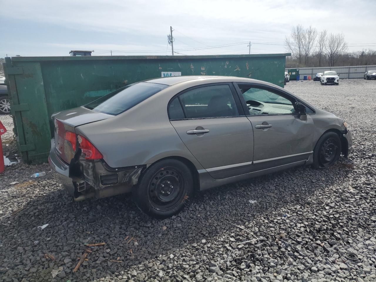 2007 Honda Civic VIN 1HGFA16537L046500 Copart auction photo, all over damage thumbnail 3